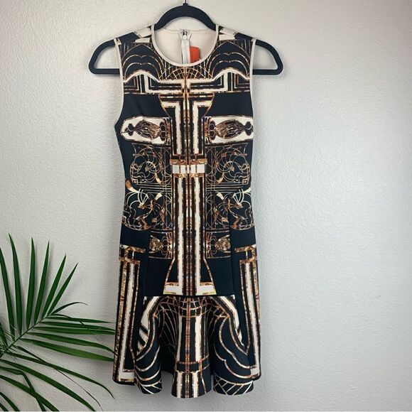 Clover Canyon Gatsby Flounce Art Deco Cocktail Dress Size S - Picture 1 of 9